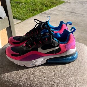 Nike Women's Sneakers - Black, Pink, Blue